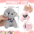 12 Pcs Dog Plush Keychain Bulk 5 Inch Small Dog Stuffed Animal Toy Kawaii Cute Puppy Plush Keychain for Backpack Birthday Party Favor Wedding Baby...
