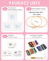 TINDTOP 3 Sets Embroidery Stitch Practice kit, Butterfly Flower Embroidery Kit for Beginners Include Cloth Hoops Threads for Craft Lover Hand Stit...