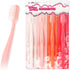 SANGSI Embossed Bristle Toothbrush, Soft Toothbrushes for Adults - Sensitive Teeth and Gums Care - Perfect Travel Essentials – Bubble Bubble Roman...