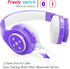 Kids Wireless Bluetooth Headphones Volume Limited 85db/110db Stereo Sound Over-Ear Foldable Children Headphones with Mic SD Card Slot up to 16 Hou...