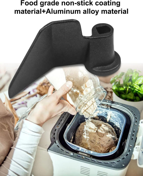 2 Pcs Bread Maker Paddle for Breadmaker Machine Kitchen Appliance Parts Stirring Paddle, Non-Stick Coating + Aluminum Alloy Breadmaker Paddle...