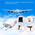 4Pcs European Travel Plug Adapter,Us to Europe Plug Adapter,Easy to Use Fireproof Safe Europe Travel Adapter,Us to EU Plug Adapter for Italy,Franc...