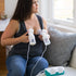 Evenflo Feeding Breast Pump Adapter to Balance Plus Wide Neck Baby Bottle (Pack of 2), White (5142112)...
