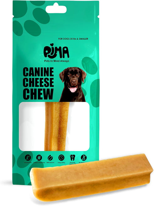 PIMA - Canine Cheese Chews, Natural Yak Chews for Dogs 35 lbs or Smaller, Lactose-Free Yak Cheese Dog Chews, Long Lasting Dog Chews with Protein a...