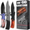 Pocket Knife Spring Assisted Folding Knives - Military EDC USMC Tactical Jack Knifes - Best Camping Hunting Fishing Hiking Survival Knofe - Travel...