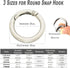 10 pcs 1.25 inch(32mm) Small Round Carabiners Clips Metal Trigger Spring O Rings Snap Hooks DIY Charms Accessory for Keychains Bags Purses Crafts ...