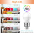 A15 LED Bulb, ProPOW 5W LED Light Bulbs (40 watt Light Bulb Equivalent), 5000K Daylight White Energy Saving Low Watt Light Bulbs, E26 Ceiling Fan ...