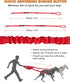 6FT Heavy Duty Dog Leash - Tactical Dog Bungee Leash No Pull Shock Absorption with Car Seat Belt Buckle & Traffic Handle for Safety - Multifunctio...