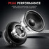 Pyle 2-Way Universal Car Stereo Speakers - 120W 3.5 Inch Coaxial Loud Pro Audio Car Speaker Universal OEM Quick Replacement Component Speaker Vehi...