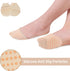 2 Pairs Metatarsal Pads Ball of Foot Cushions Honeycomb Fabric Forefoot Pads for Women High Heels Shoes Foot Pads Invisible Soft Toe Pads Reusable...