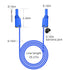 Goupchn 5PCS Banana Plug Silicone Test Leads 4mm Fully Insulated Safety Shrouded Stackable Banana Plug Soft Wire Extension Cable for Multimeter...