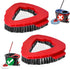 Scrub Brush, 2 Pcs Spin Mop Scrub Brush Head Compatible EasyWring 1-Tank System, Hard Bristle Cleaning Brush for Bathroom, Kitchen, Tub and Tile (...