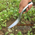 One-Piece Aluminum Gardening Weed Tools, Hand Garden Weeder Tool, Ergonomic Handle Best Weeding Tool, Weed Pull Tool with Serrated Edge, Grass Rem...