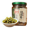 BAILINHOU Sichuan Flame Roasted Diced green chiles sauce asian 8.28oz/235g, chuanwazi green chilis canned imported of china...