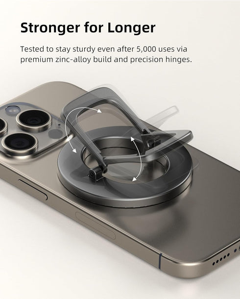 Adjustable Magnetic Phone Ring Holder for Magsafe Grip, Adjustable Magnetic Phone Ring Holder Removable Finger Phone Ring......