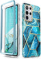 i-Blason Cosmo Series for Samsung Galaxy S21 Ultra 5G Case, Slim Stylish Protective Case Without Built-in Screen Protector (Ocean)...