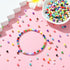 KitBeads 5600pcs 28 Colors Acrylic Seed Beads Kit Opaque Round Pony Beads 4mm Small Loose Spacer Beads for Jewelry Making Bulk...