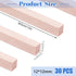 30 Pieces Balsa Wood Sticks 1/2 x 1/2 x 12 Inch Wood Strips Balsa Square Wooden Dowels Hardwood Unfinished Wood Sticks for Crafts DIY Projects Mod...