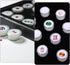 12Pcs Small Display Box Gemstone Holder Case Jewelry Show Box Container Holder with Clear Top Lids and Sponge...
