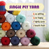 Soft Yarn for Crocheting – Crochet & Knitting Yarn, Beginner Yarn with Easy-to-See Stitches, 250 Yds Amigurumi Yarn, Cotton-Nylon Blend Tshirt Yar...