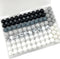 100pcs 15mm Silicone Beads,Bulk Rubber Beads for Keychain Making,Beads for Pen Bracelet Lanyard Making DIY kit (Achromatic)...