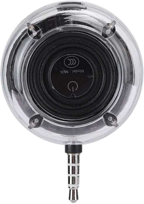 Speaker Portable Mini Speaker with 3.5mm Plug Handsfree Speakers Audio Player for Phone Computer...