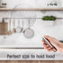 Versatile Stainless Steel Spider Strainer/Skimmer/Ladle for Cooking and Frying, Chirano Kitchen Gadgets Wire Strainer Pasta Strainer Spoon (6 Inch...