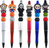 6 PCS Horror Movie Role Pen,Novelty Halloween Spooky Horror Pens For School Office Supplies With Kids And Adults (ABCDEF)...