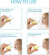 3pcs Nasal Aspirator for Baby Toddlers Nose Cleaner Booger Sucker Remover for Infant Nose Congestion Relief...