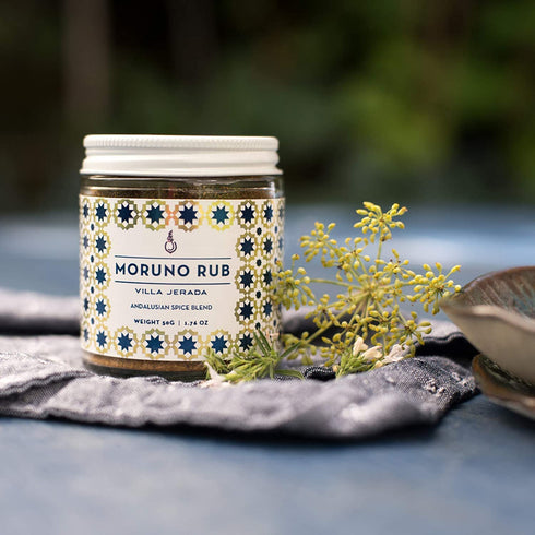 Villa Jerada, Moruno Premium Rub - Andalusian Spice Blend, 1.76 oz (MORUNO 2 JARS)...