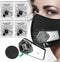 Fan Filter Compatible with Rsenr R11 Portable Wearable Air Purifier Maskes Fan Filter(20 PCS) (Black,Sport filter)...