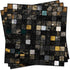 funlife 10Pcs Peel and Stick Kitchen Backsplash, Self-Adhesive Waterproof Tile Stickers, Retro Wall Decals for Home Bathroom Laundry Room Decor, 5...