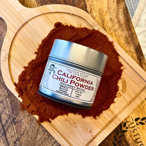 California Chili Powder - Gourmet Spice - All Natural Chili Powder - Non GMO - Handcrafted - Small Batch - Artisanal Seasoning - Gustus Vitae = #0...