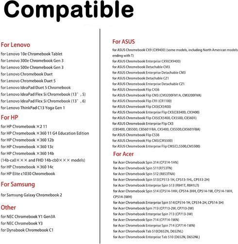 USI Stylus Pen for Lenovo USI Pen (GX81B10212) Compatible with Lenovo Flex 5/IdeaPad Flex 5 Series/IdeaPad Duet 5 Chromebook/ThinkPad C13 Yoga Gen...