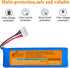 Pickle Power Battery for JBL Flip 4, Flip 4 Special Edition Bluetooth Speaker, P/N GSP872693 01...