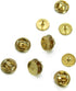 Butterfly Clutch Tie Tacks Pin Backs with Blank Pins for DIY Craft (Gold 50 Pairs)...
