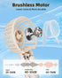 Mini Handheld Fan, Powerful Portable Fan 3 Speeds, USB Rechargeable Small Hand Fan, Personal Fan Battery Operated, Cute Design Makeup Eyelash Fan ...