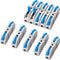 GKEEMARS 50 Pcs Wire Connector, 1 Conductor Compact Wire Connectors Splicing Connectors for Circuit Inline 24-12 AWG (Blue)...