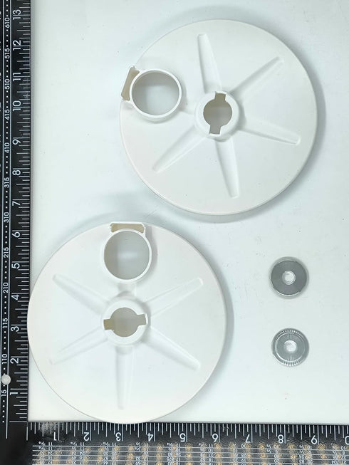 Nimiah Replacement WHEEL DUST COVER 127-6840 fit Toro 105-1838 108-3794 110-1789 110-1792 127-6840(2 pcs)...
