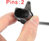 X AUTOHAUX 4pcs Car Front Brake Pad Wear Sensor for Porsche Macan 2015-2018 95B907253...