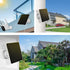 6W Solar Panel for Outdoor Security Camera,Compatible with Rechargeable Battery Powered Surveillance Camera, Micro USB Solar Panel for Wyze cam Ou...