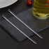 Aboat 120 Pieces 7.3 Inch Plastic Round Top Swizzle Sticks, Crystal...