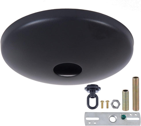 B&P Lamp® Screw Collar Canopy Kit (Black)...