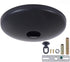 B&P Lamp® Screw Collar Canopy Kit (Black)...
