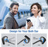 Bluetooth Headset - Wireless Headset with Microphone 90 Days Standby/110 Hours Talktime, Bluetooth Earpiece for Cell Phone/PC Tablet/Laptop Comput...