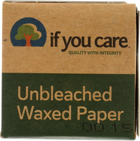 If You Care All Natural Unbleached Waxed Paper 75 Sq Ft (Pack of 4)...