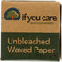 If You Care All Natural Unbleached Waxed Paper 75 Sq Ft (Pack of 4)...