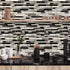 Livebor Peel and Stick Wallpaper Kitchen Backsplash Wallpaper 17.7inch x 118.1inch Tile Contact Paper Kitchen Wallpaper Peel and Stick Bathroom Wa...