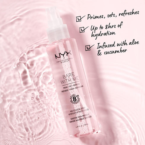 NYX PROFESSIONAL MAKEUP Bare With Me Multitasking Primer & Setting Spray...