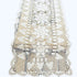Damanni Rectangular Cotton Handmade Crochet Lace Table Runner Doilies Table Dresser Scarf Décor,16 Inch by 63 Inch?White...